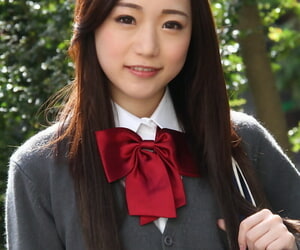 Gepudert Japanisch schoolgirl..